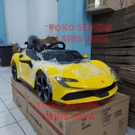 mobilan aki ferrari m 6188 terbaru mobil mainan anak remot dan manual mobil aki ferrari varrsa  6188