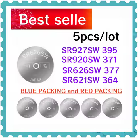 SALE 5PCS 10PCS For MAXELL SR920SW 371 SR626SW 377 SR621SW 364 SR927SW Lithium Batteries Button Batt