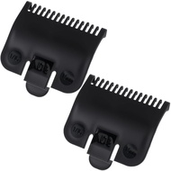 2 Pcs Black Guards for Clippers, #1/2 Trimmer Guards Replacement, Clipper Guards Set Compatible with