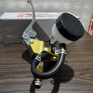 Promo KRS PUMP 14MM MASTER BRAKE HANDLE PLUS SAMURAI TUBE Best Quality Ergonomic Design Suitable for
