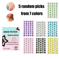 Cute Star Pimple Patches for Face, Glitter Stars Ance Patch, Colorful Spot Stickers, Blemishes & Zit
