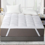 1pc Quilted Mattress Pad Foldable Cooling Mattress Cover For Comfort Sleep Queen King Size Breathabl