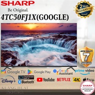 SHARP  50 INCH 4K UHD GOOGLE TV 4TC50FJ1X