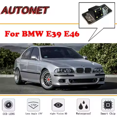 AUTONET Rear View camera For BMW E39 E46/CCD/Night Vision/Reverse Camera/Backup Camera/license plate