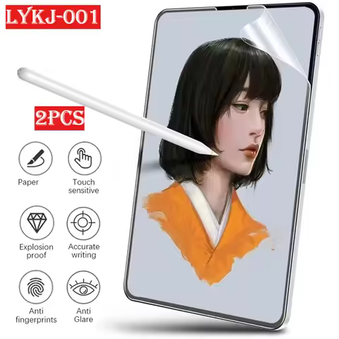 2PCS Paper Feel Screen Protector Film for Samsung Galaxy Tab S10 FE Plus 2025 S9 FE Plus S7 FE S8 A7