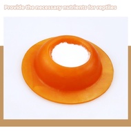 2 pack Gecko Calcium Dish for Leopard Geckos Reptiles Small Pets Leopard Gecko Food Dish Calcium Bow