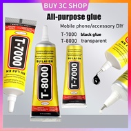 T7000 T8000 Glue Multi Purpose Adhesive Glue Mobile Phone Screen LCD Repair Black Glue Jewellry DIY
