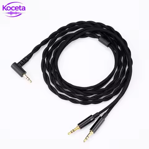 Koceta Plated Silver Copper Cable For Hifiman HE350 HE400I HE400Se HE560 HE6se HE1000 AnaddaDeva Pro