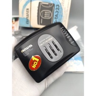 Aiwa HS-TTA323 Auto-Reverse Cassette Player | FM/AM Radio | 3-Stage Bass | NOS Condition | Dual Pack