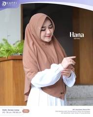 HANA Jumbo Syari Daffi Hijab Terbaru Jilbab Instan