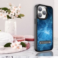 iPhone 15 14系列 軍規防摔鋁合金鏡頭框立架手機殼-科技-量子