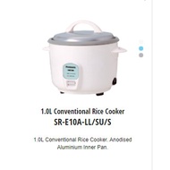 Panasonic SR-E10A 1L Conventional Rice Cooker(Random Colour)
