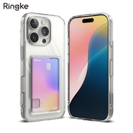 Ốp lưng trong suốt cho Iphone 16 Promax/ 16 pro/ 16 plus/ iphone 16 có ngăn đựng thẻ RINGKE Fusion C