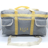 Super BIG SIZE LONG SQUARE CLOTHING BAG + FREE SLING STRAP / LONG STRONG IMPORTED POLO TRAVEL BAG / 