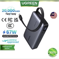 UGREEN POWER BANK PB550 67W - 20,000MAH (3C)