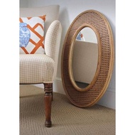 Rattan Wall Mirror - Bathroom Mirror - Round Wall Mirror