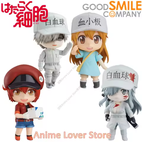 IN STOCK GSC Original GOOD SMILE COMPANY nendoroid Cells At Work ! Platelet White Blood Cell Red Blo