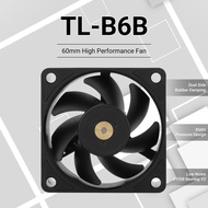 FZ Thermalright 60mm Case Fans TL-B6B/B6W CPU Cooling Fans