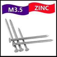 Drive Nail M3.5*22mm M3.5*27mm M3.5*32mm M3.5*37mm M3.5*42mm M3.5*47mm Zinc Plated Easy Install Rust
