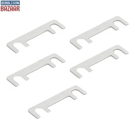 [BUBL] 5PCS Car Fuse Flat Type 32V Fork Bolt Battery Fuse Car Bracket 30A-100A Fuse
