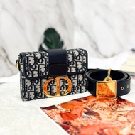 Christian Dior mini Box 藍原花蒙田 30 肩背包