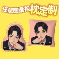 Customized Pillow Special-Shaped Pillow Customized Card Plush Human-Shaped Pillow Customized Printab