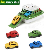 Ferry Boat with 4 Mini Car Bath Swimming Toys Kids Bath Toy Floating Vehicle Bathtub Bathroom Pool B