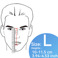 BMC FM2 CPAP Full Face Mask Auto CPAP BiPAP Mask With Free Headgear White for Sleep Apnea OSAHS OSAS