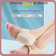 ✿BJA✿ 1PAIR Heel Socks, Anti-Crack Relieves Pain Gel Heel Cushion, Breathable Reduces Pressure S/L H