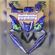 Cover Set Rapido Y15ZR V1 V2 Yamaha Movistar Champion Edition Yellow Color Blue Ysuku Accessories Mo