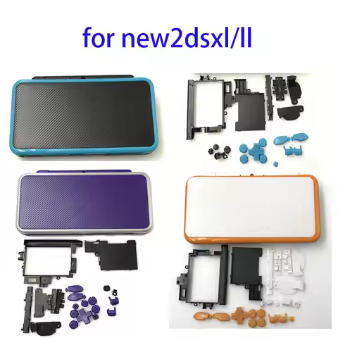 For NEW2DSXL 2DSXL LL Replacement Full Housing Shell Case Cover Shell Cover Case for NEW 2DS XL Game