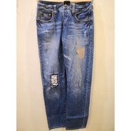 Man Jeans Long Pants 170/76A 31 INCH Men Denimwear Blue Lelaki Dewasa Seluar Jeans Panjang Koyak Biru Terpakai Bundle