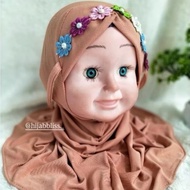 Girls' Shawl (7 Flowers) Newborn-3 Years Old Delivery In 1-2 Days