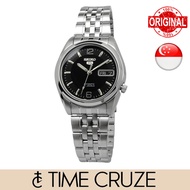 [Time Cruze] Seiko 5 SNK393K1 Automatic Stainless Steel Black Dial Men Watch SNK393K SNK393