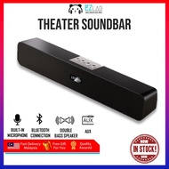 E91 Home Theater Sound Bar Portable Wireless Bluetooth Desktop PC Long Speaker AUX 蓝牙音箱多媒体重低低音炮长条音响