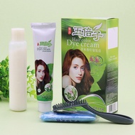 Factory Direct Sales Quadruple Hair Dye Hair Dye Cream Plant Black Non-Irritating No Damage to Hair 