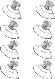8-pcs Windshields EZpass Bracket Suction Cups,with Screw and Nut Adhesive Suction Cups.