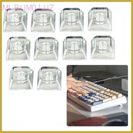 [mibum01uz] 10Pcs 1U Xda Profile Keycaps Gaming Keyboard Parts Compact PC Office Home  Game