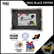 [READYSTOCK] 100% Pure 纯真够辣 500g Sarawak Black Pepper Peppercorn Berry Spice / Biji Lada Hitam / 砂拉越黑胡椒粒 - OriSpice