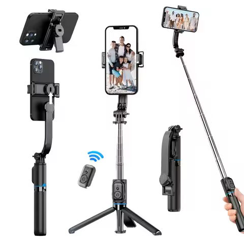 Selfie Stick with Tripod Stand and Remote, 42" Extendable Selfie Stick for iPhone 15 14 13 12 Pro Ma