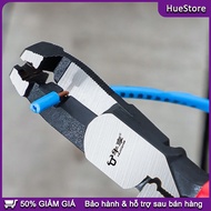 Convenient multi-purpose 9-inch hard steel cutting pliers Cuts all types of steel. Strips electrical