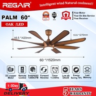 ⚡FLASH SALE⚡REGAIR INOVO Palm 60" Uromi 60" ceiling fan with light for Villa hall/Small shop kipas s