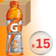佳得樂 - 佳得樂 運動飲品-橙味 - 600毫升 x 15原箱