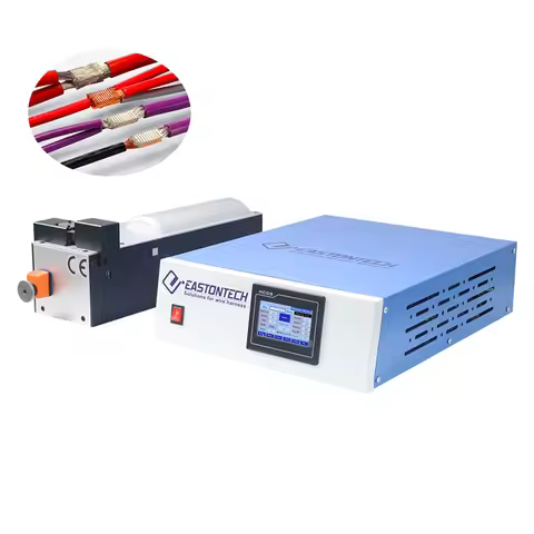 EASTONTECH EW-60B Ultrasonic Wire Welder Cable Welding Machine 3000W For Various Wire Harness Weldin