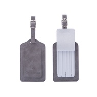 New PU Leather Luggage Tag Boarding Pass Card Cover