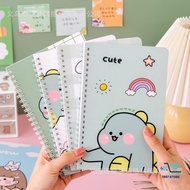 XO Cute and Convenient Spring-loaded A5 Notebook, Lovely Model Learning Notebook, Cute Design A5 Not