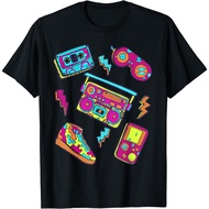 Kaos Baju Adult 90s Vibe Retro Music 90s Costume Party Vintage 90s Nineties T-Shirt
