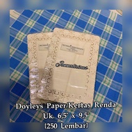 Doyleys Paper (Lace Paper) uk. 6,5" x 9,5" (100 Lbr) - 16.5cm x 24 cm.