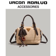 Simple Retro Boston Handbag