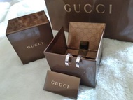 18K金真品GUCCI耳環750